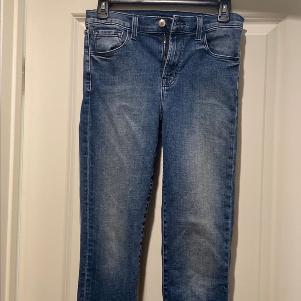 J brand denim jeans. High rise crop dreamer